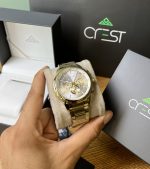 ساعت مچی مردانه اورجینال برند کرست CREST 6258-3 - Image 2