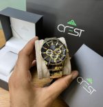 ساعت مچی مردانه اورجینال برند کرست CREST 6233-4 - Image 2