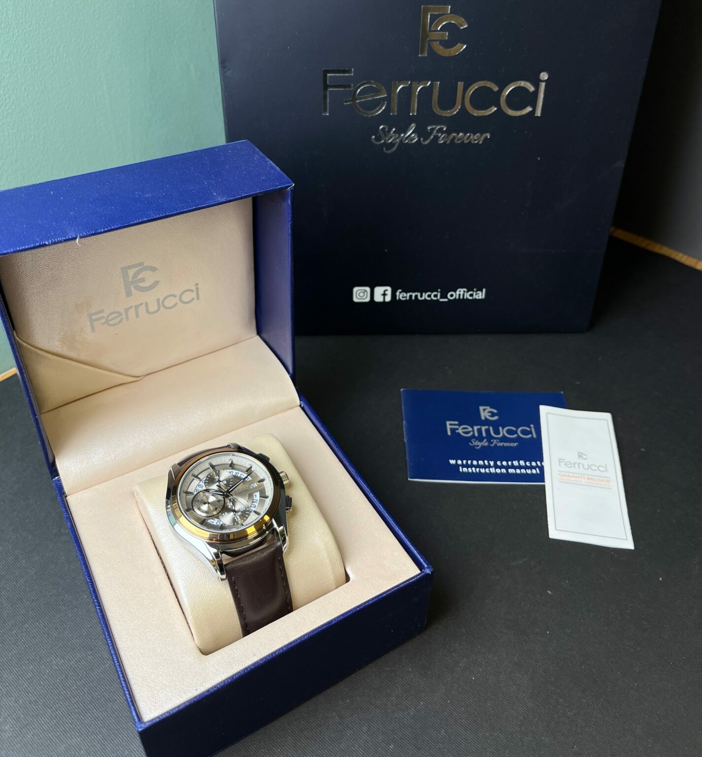 کلوزآپ قاب ساعت مردانه فروچی FCF 03308FK.05