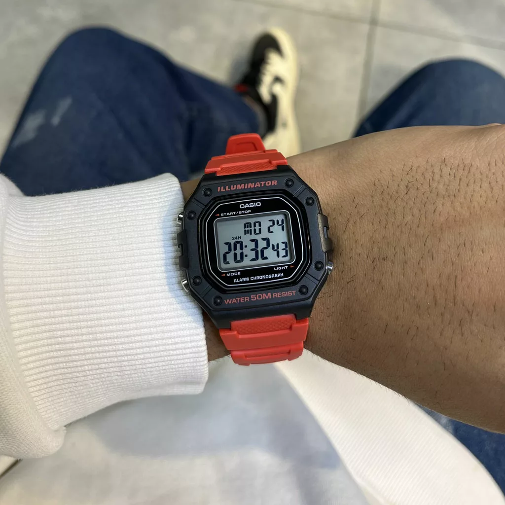 ساعت مچی کاسیو CASIO W-218H-4BV