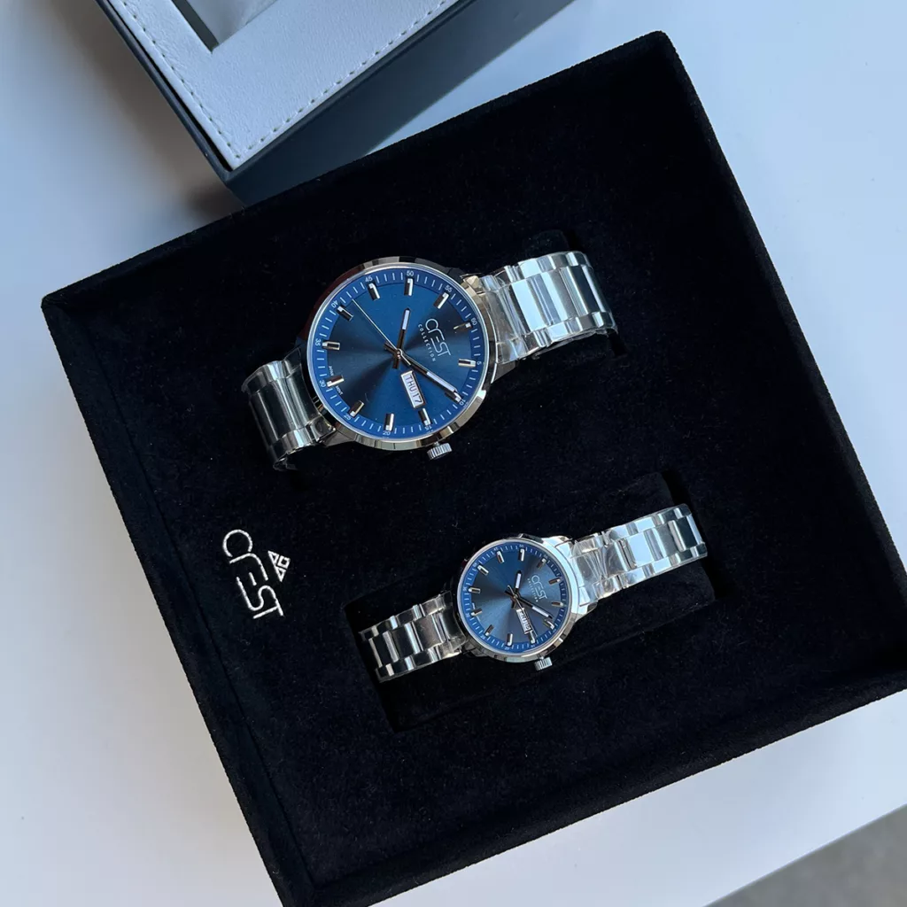 ساعت مچی ست کرست 9055L-3و CREST 9055G-3