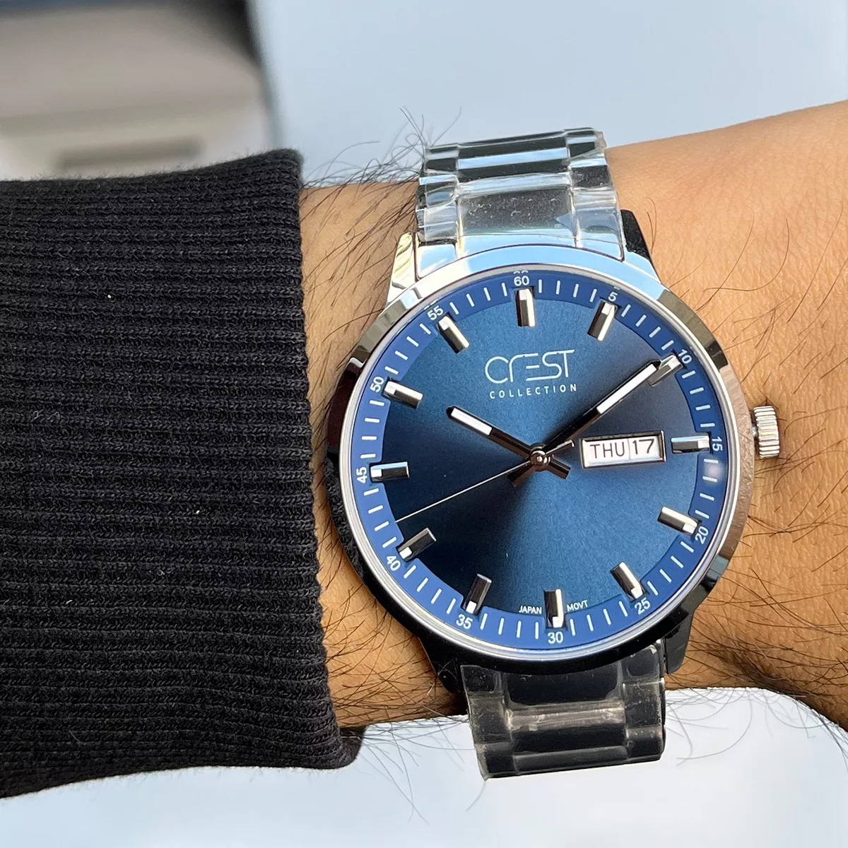 ساعت مچی ست کرست 9055L-3و CREST 9055G-3