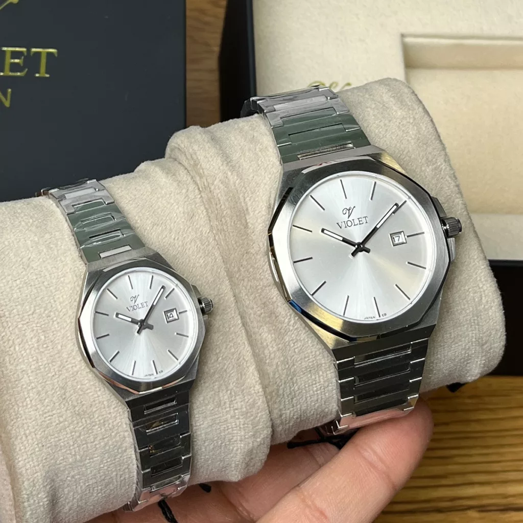 ساعت مچی ست ویولت B0623G-111 و VIOLET B0623L-111