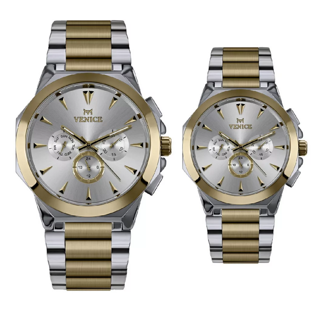 ساعت مچی ست ونیز V801225202 و VENICE V801225201