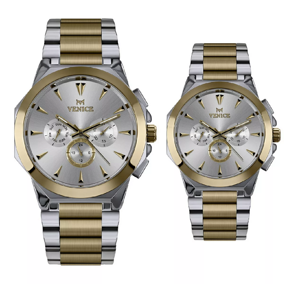 ساعت مچی ست ونیز V801225202 و VENICE V801225201