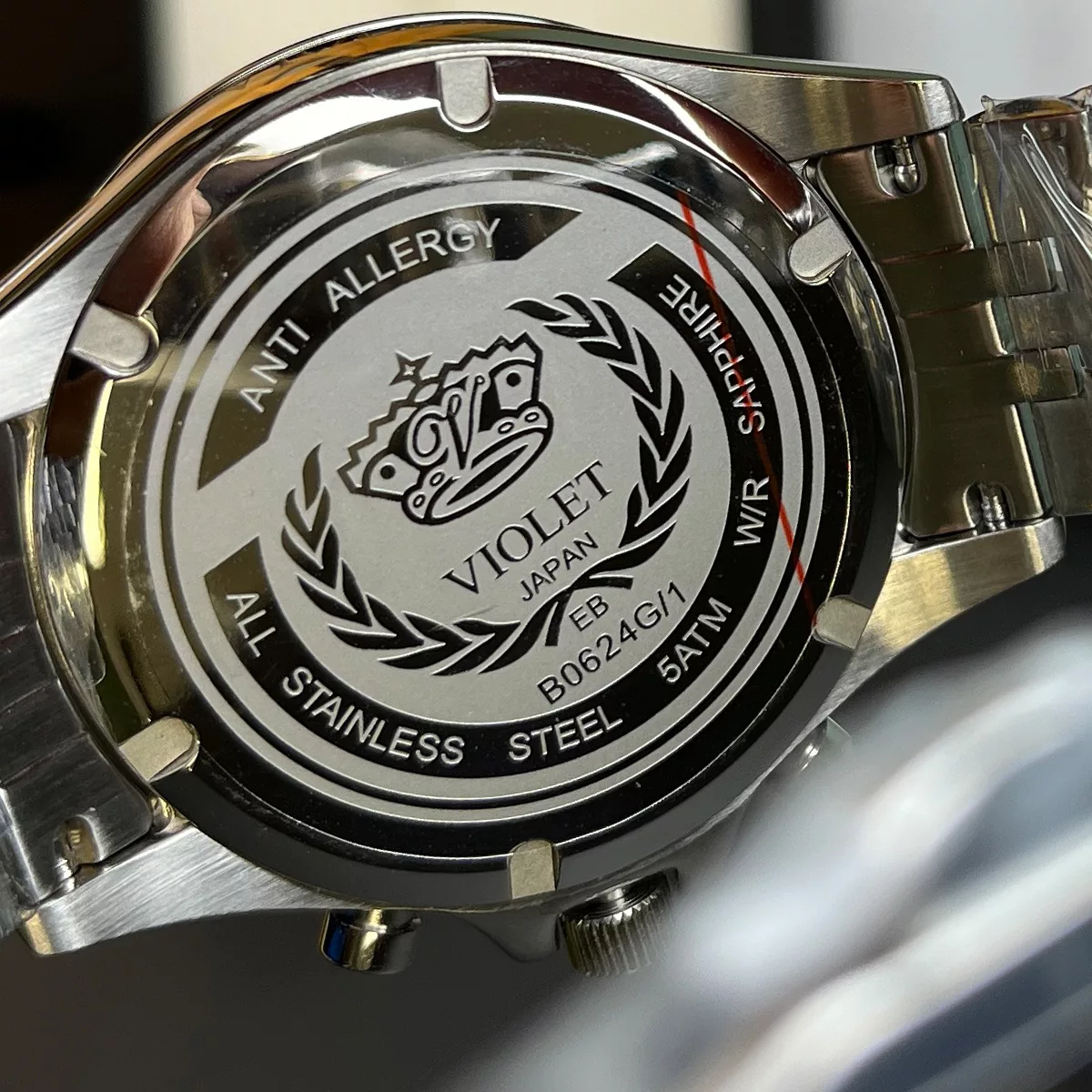 ساعت مچی مردانه ویولت VIOLET B0624G-131