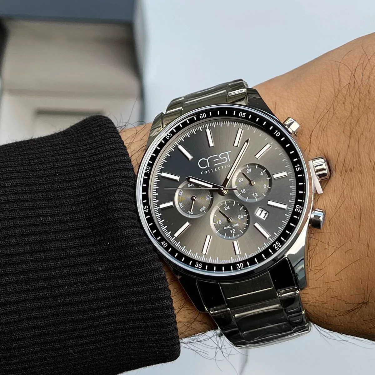 ساعت مچی مردانه کرست CREST 6281-3