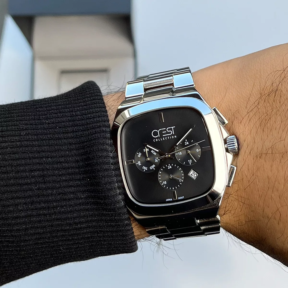 ساعت مچی مردانه کرست CREST 9073G-1