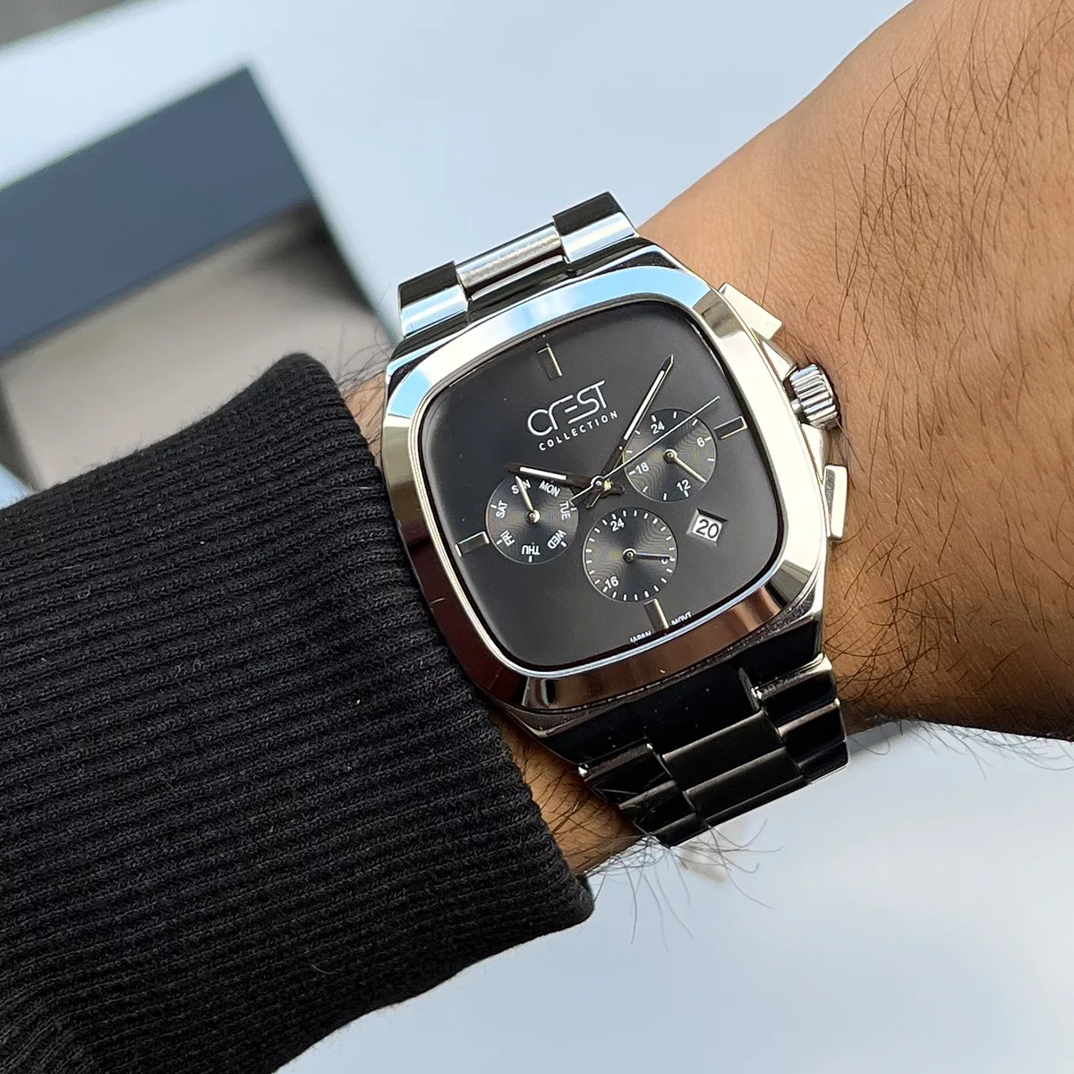 ساعت مچی مردانه کرست CREST 9073G-1