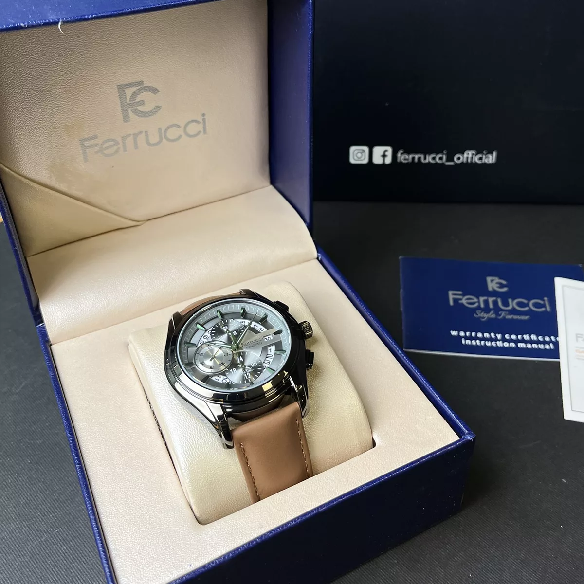 ساعت مچی مردانه فروچی FERRUCCI FCF 03308FK.04