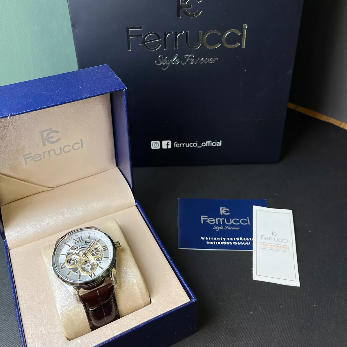 ساعت مچی مردانه فروچی FERRUCCI FCF 14099K.2