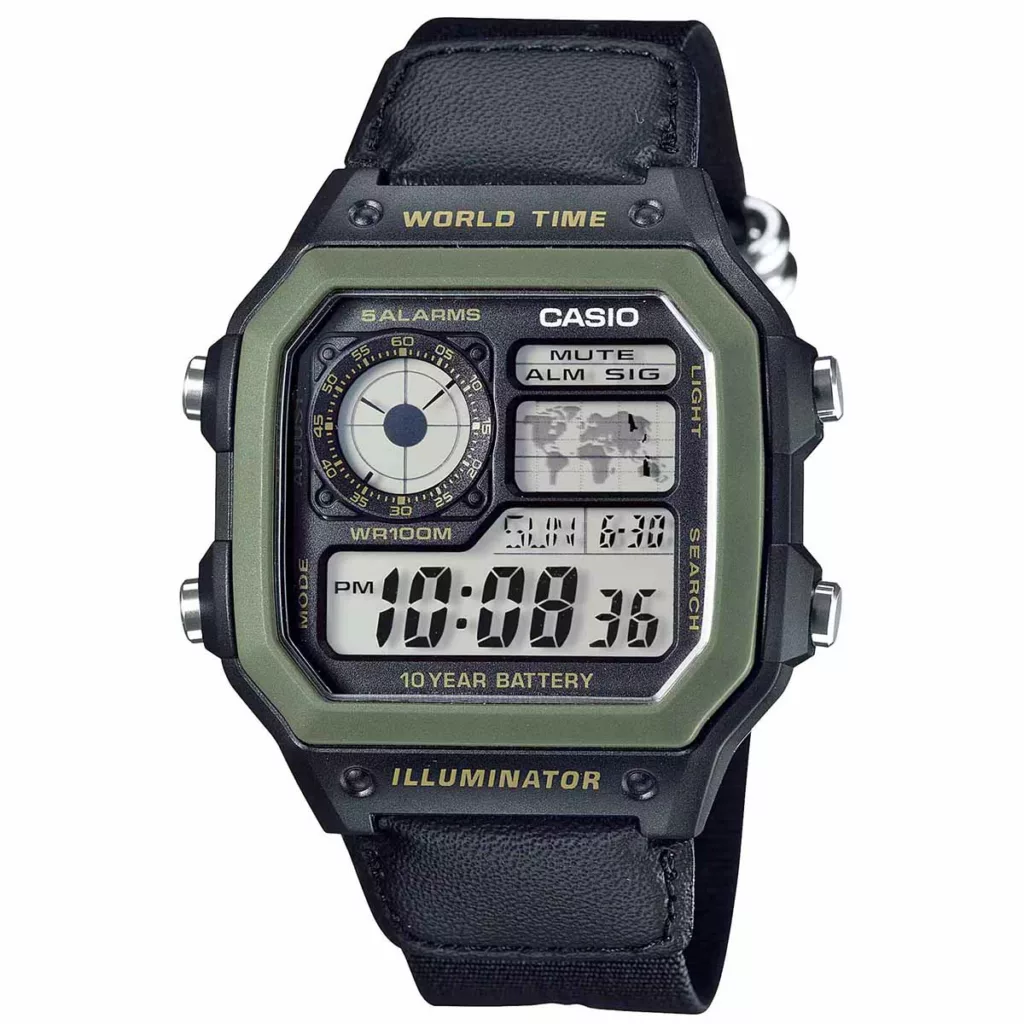 ساعت مچی کاسیو CASIO AE-1200WHB-1B