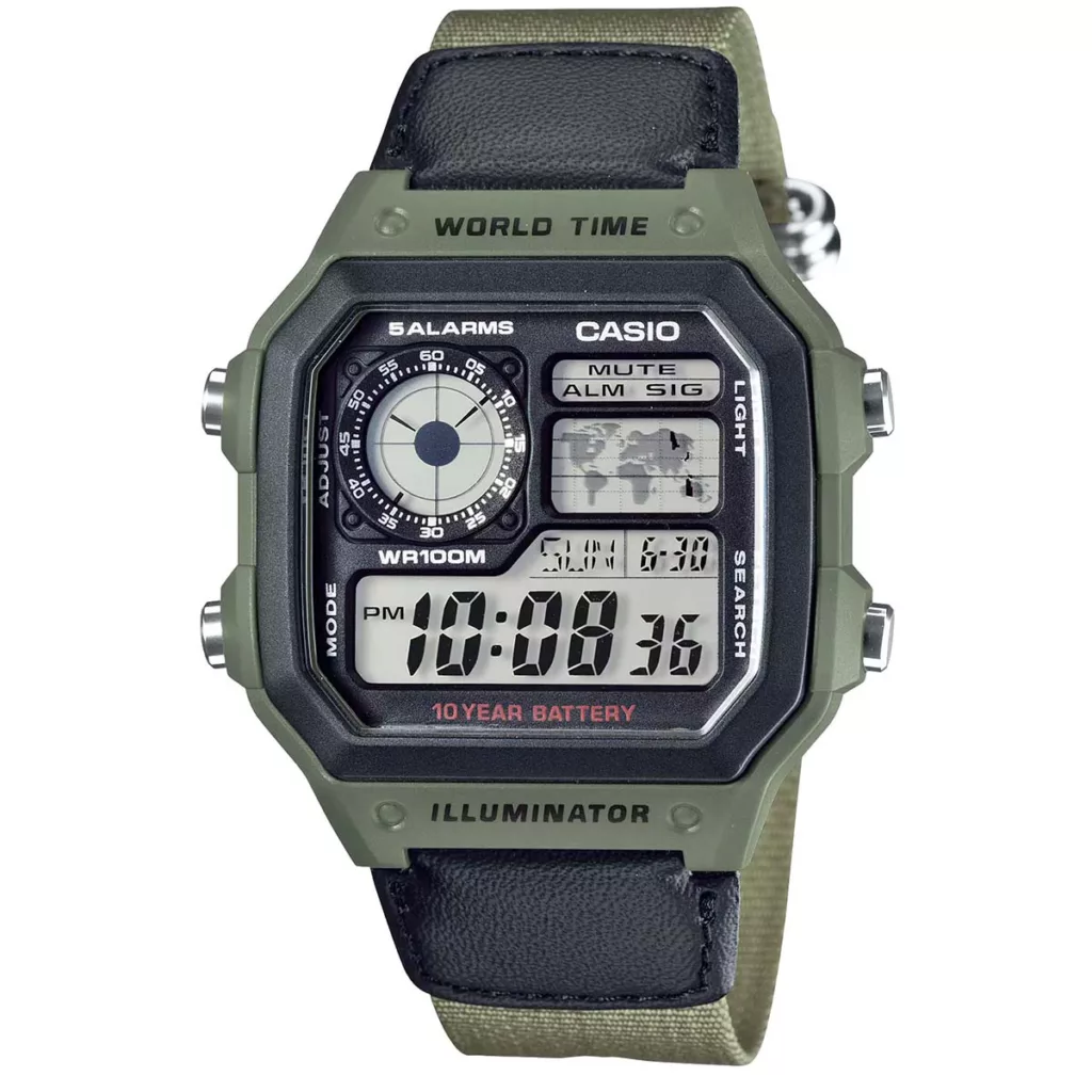 ساعت مچی کاسیو CASIO AE-1200WHB-3B