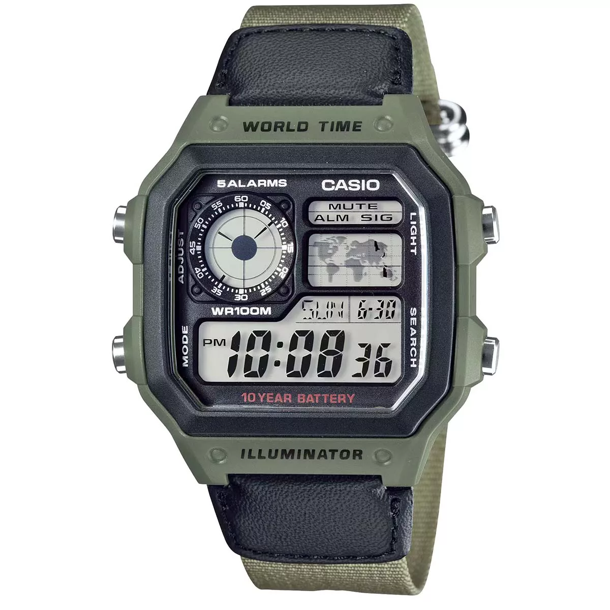 ساعت مچی کاسیو CASIO AE-1200WHB-3B