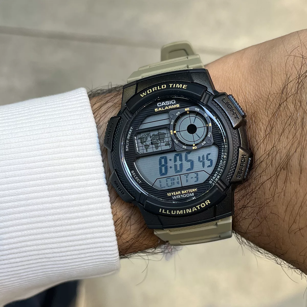 ساعت مچی کاسیو CASIO AE-1000W-5AV