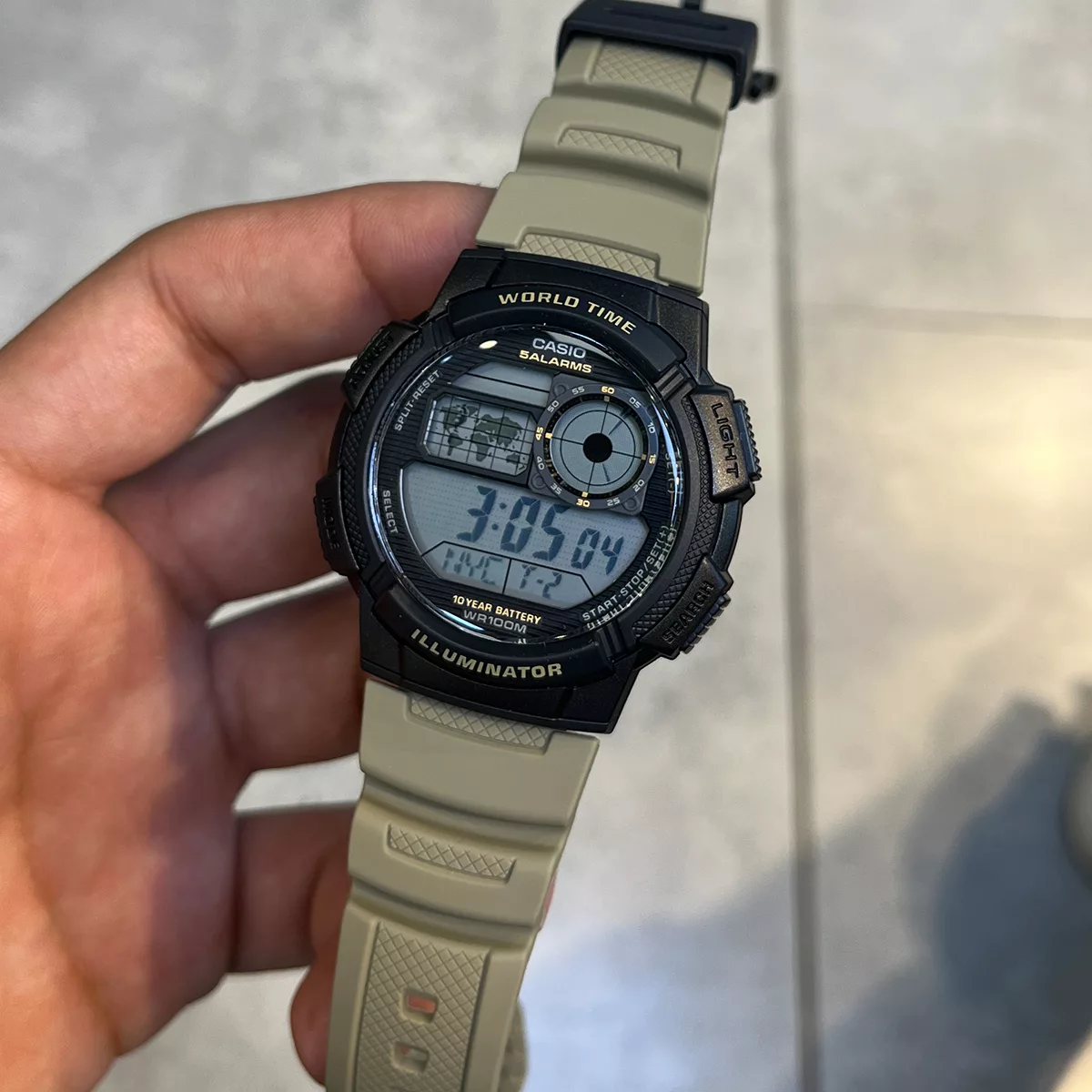 ساعت مچی کاسیو CASIO AE-1000W-5AV