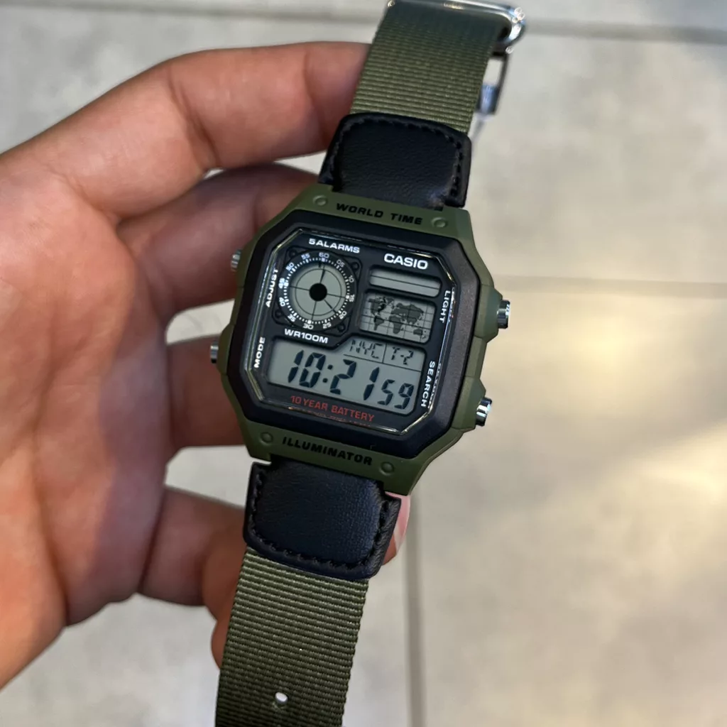 ساعت مچی کاسیو CASIO AE-1200WHB-3B