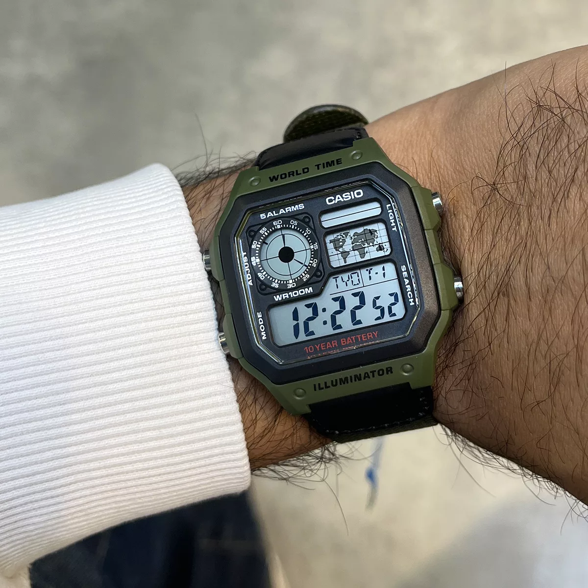 ساعت مچی کاسیو CASIO AE-1200WHB-3B