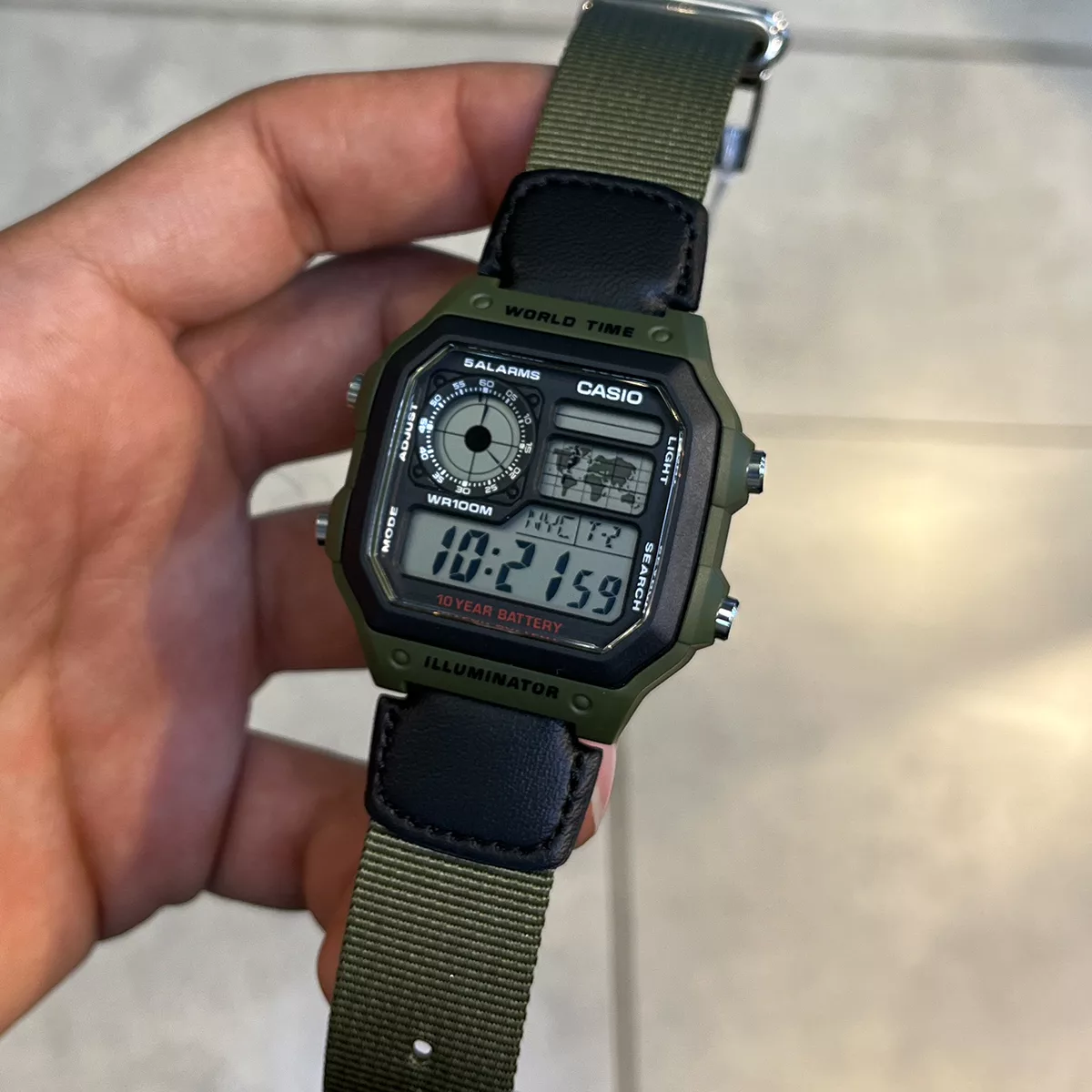 ساعت مچی کاسیو CASIO AE-1200WHB-3B