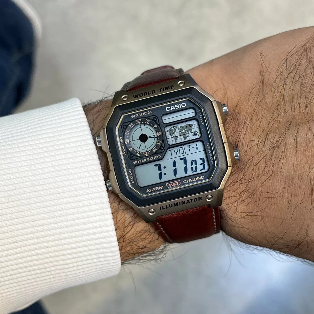 ساعت مچی کاسیو CASIO AE-1200WHL-5A