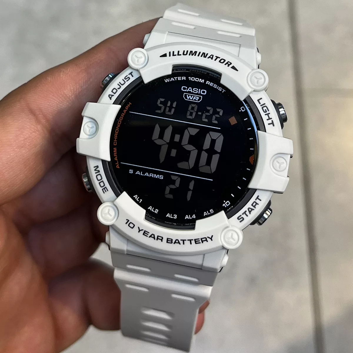 ساعت مچی مردانه کاسیو CASIO AE-1500WH-8B2V