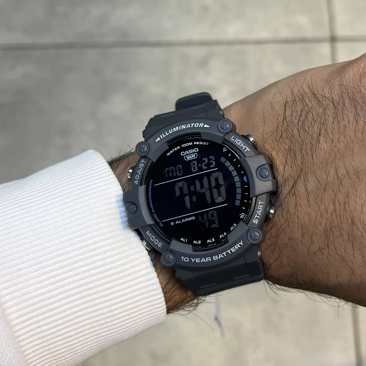 ساعت مچی مردانه کاسیو CASIO AE-1500WH-8BV