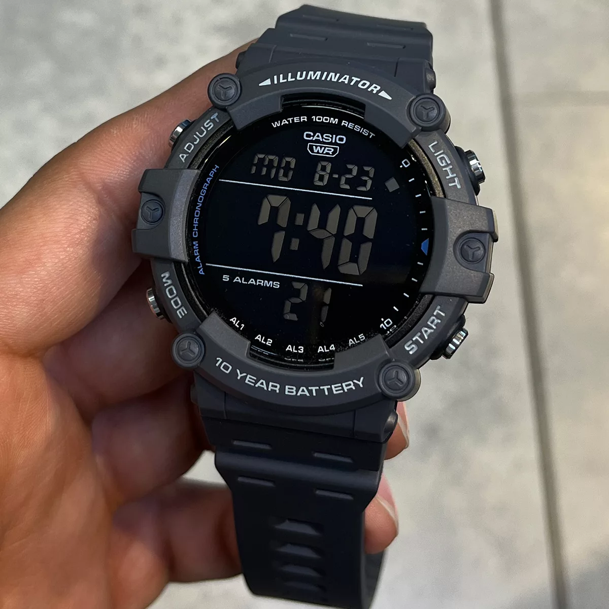 ساعت مچی مردانه کاسیو CASIO AE-1500WH-8BV