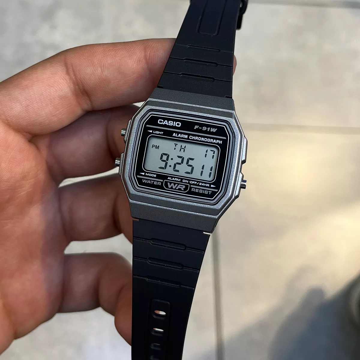 ساعت مچی کاسیو CASIO F-91WM-1B