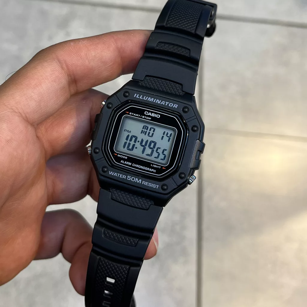 ساعت مچی کاسیو CASIO W-218H-1AV