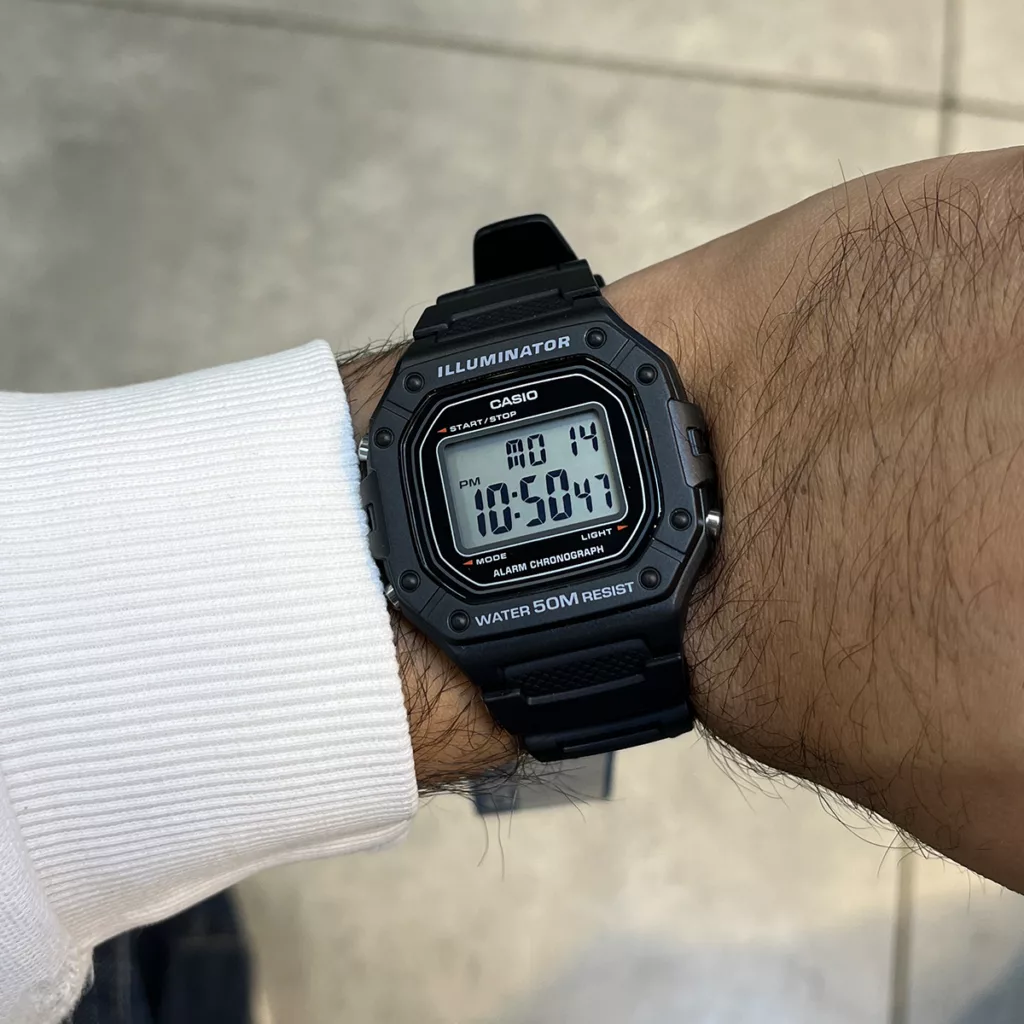 ساعت مچی کاسیو CASIO W-218H-1AV