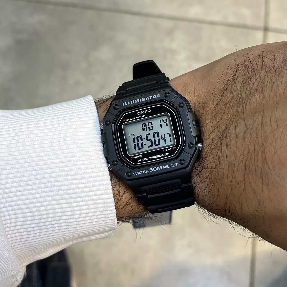 ساعت مچی کاسیو CASIO W-218H-1AV