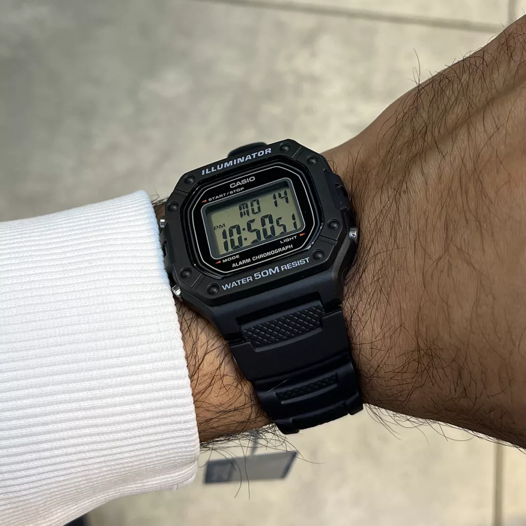 ساعت مچی کاسیو CASIO W-218H-1AV