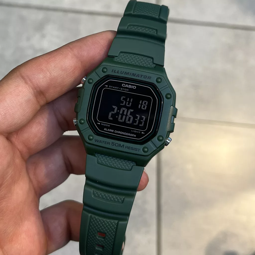ساعت مچی کاسیو CASIO W-218H-3BV