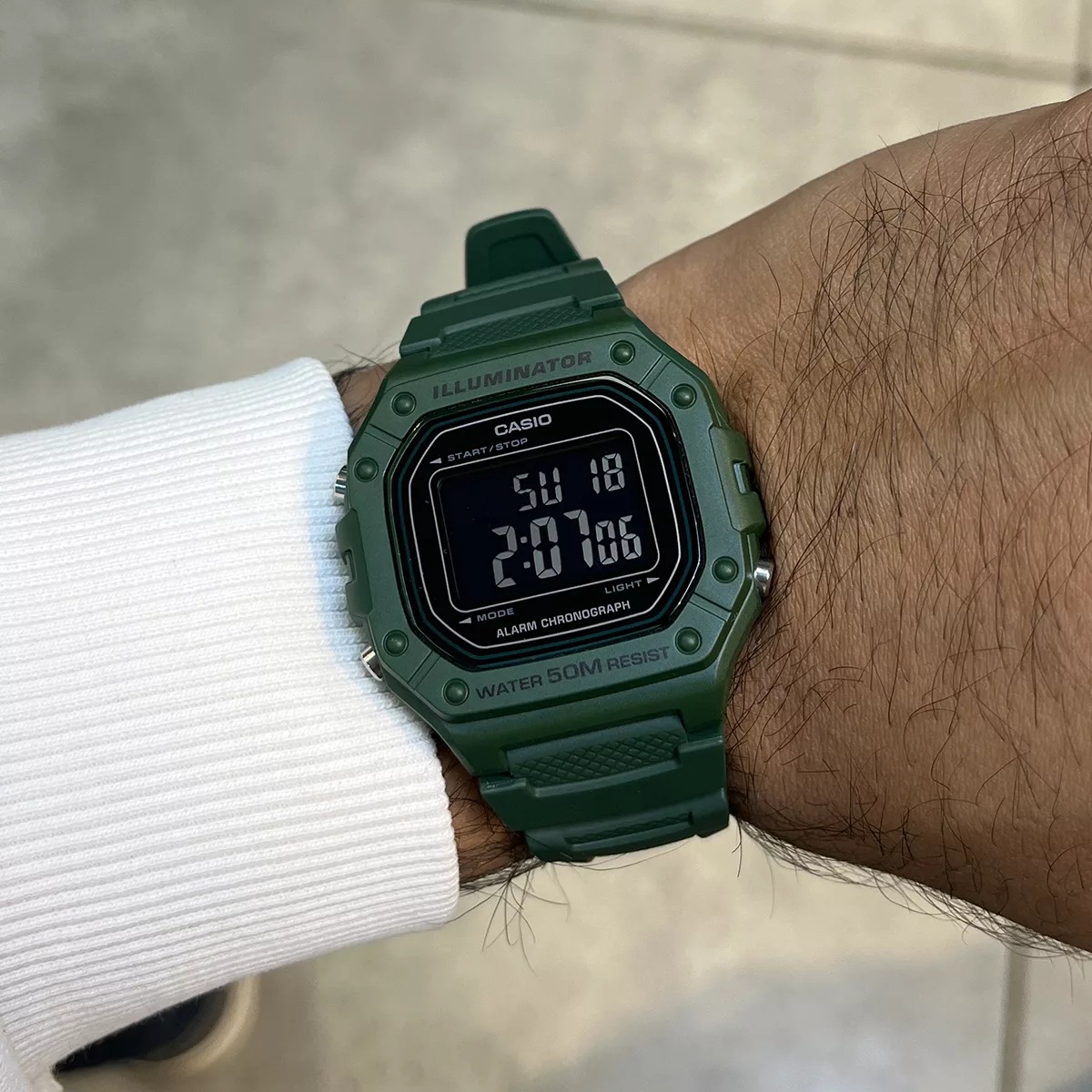 ساعت مچی کاسیو CASIO W-218H-3BV