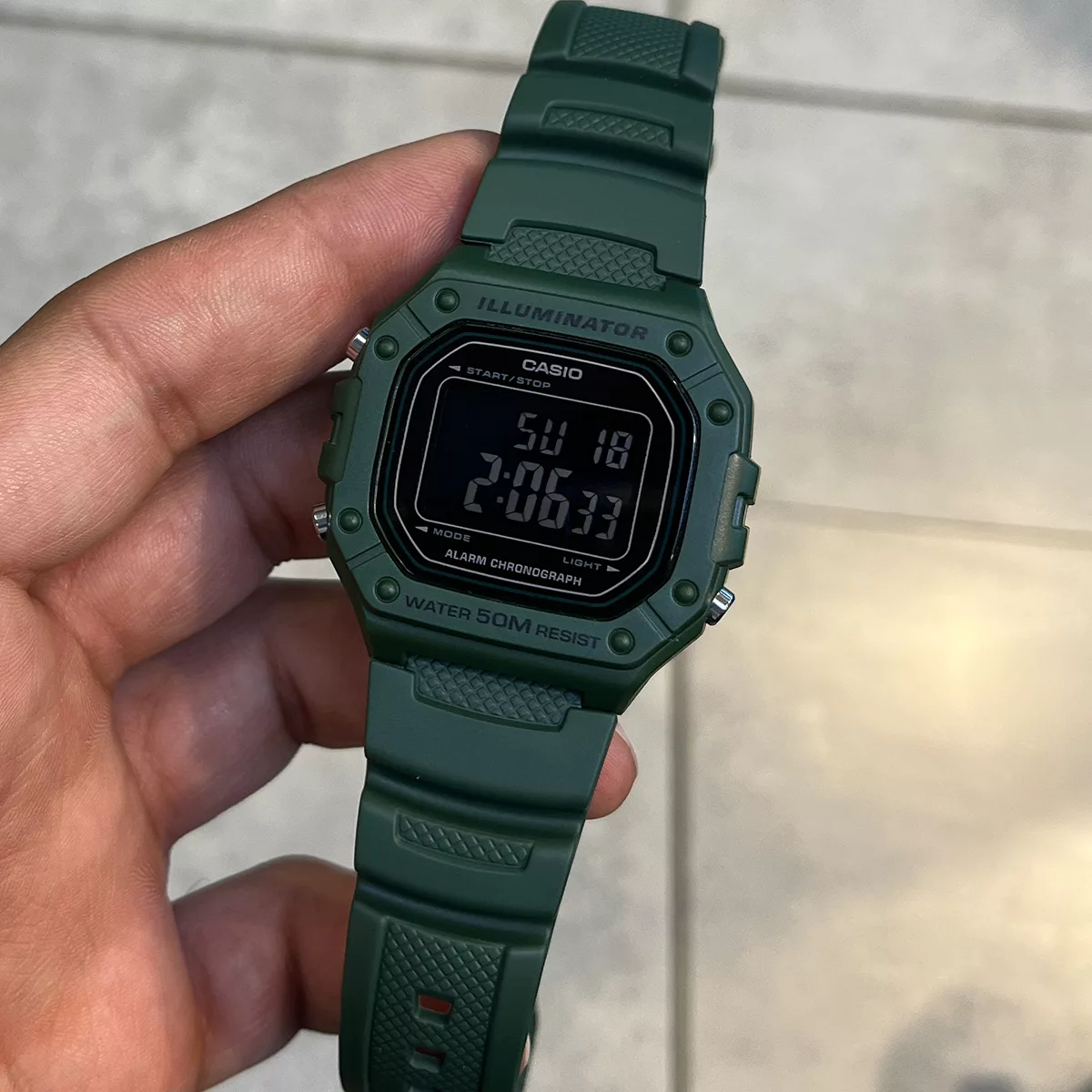 ساعت مچی کاسیو CASIO W-218H-3BV