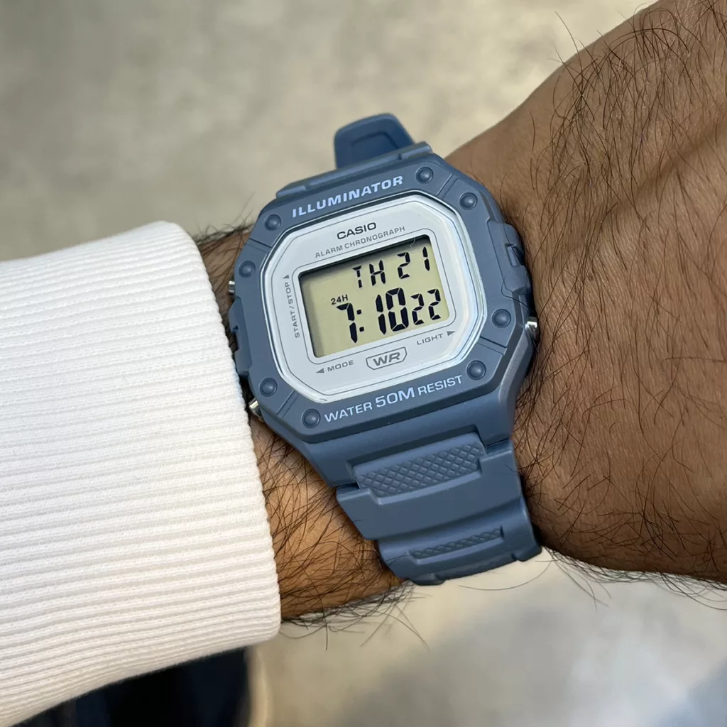 ساعت مچی کاسیو CASIO W-218HC-2AV