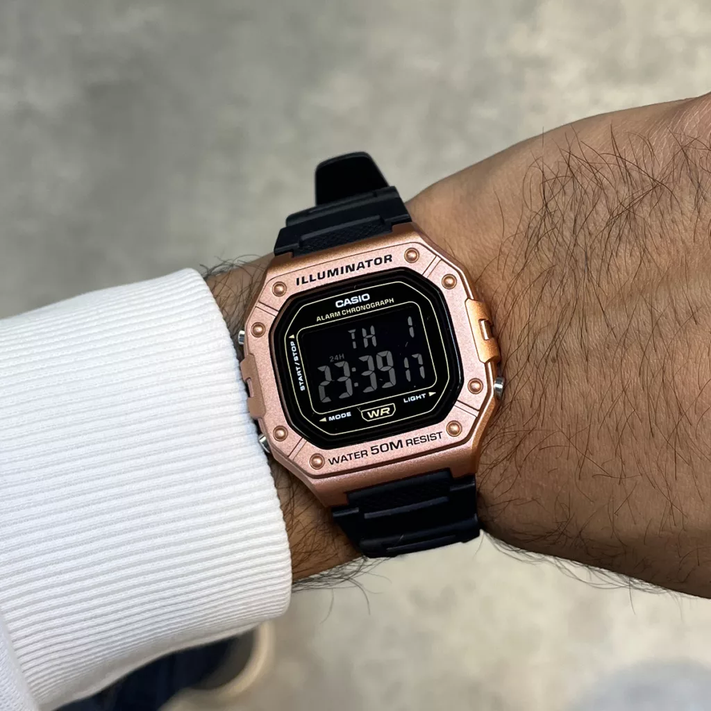 ساعت مچی کاسیو CASIO W-218HM-5BV