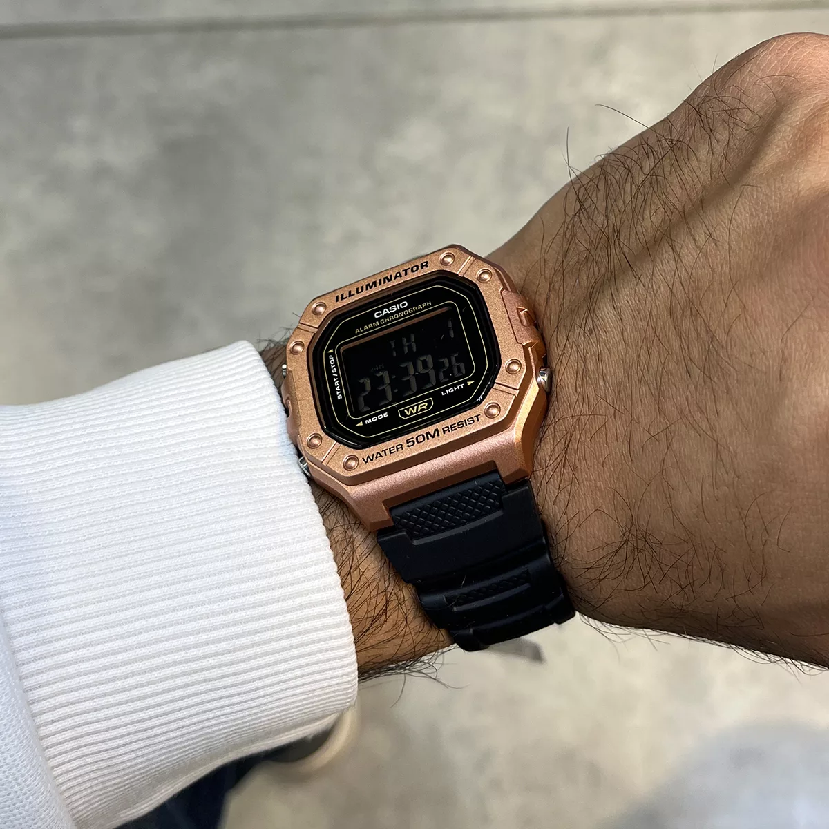 ساعت مچی کاسیو CASIO W-218HM-5BV