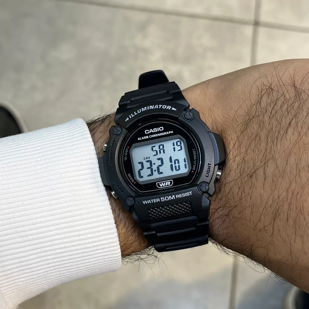 ساعت مچی کاسیو CASIO W-219H-1AV