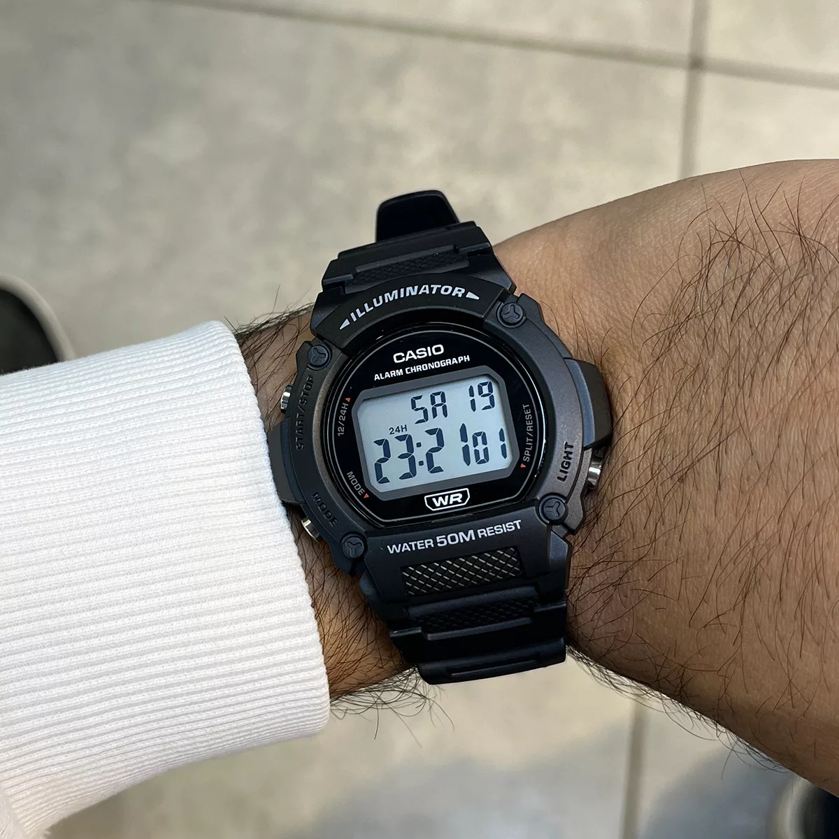 ساعت مچی کاسیو CASIO W-219H-1AV