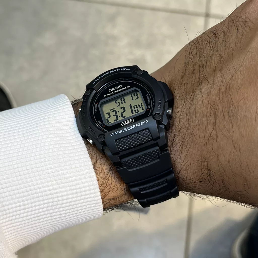ساعت مچی کاسیو CASIO W-219H-1AV