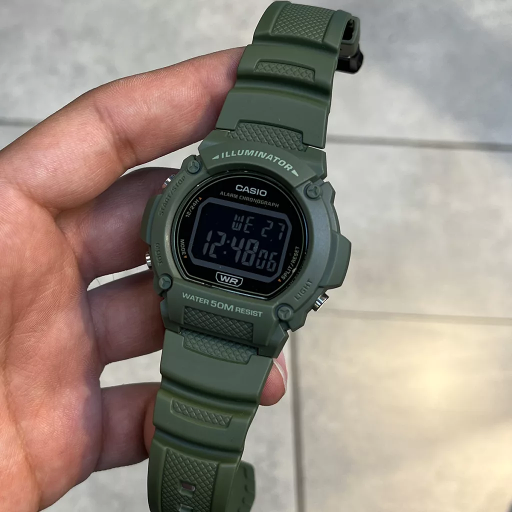 ساعت مچی کاسیو CASIO W-219HC-3BV