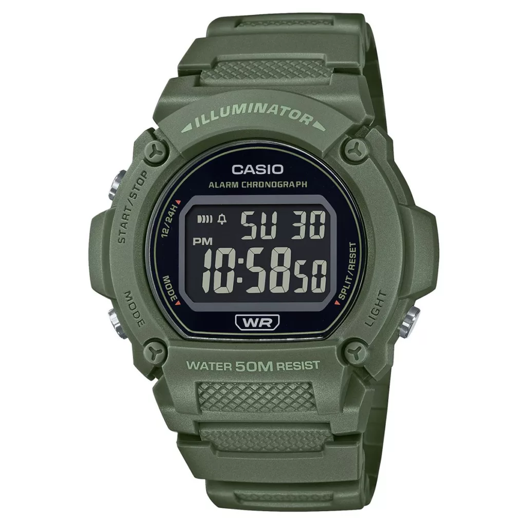 ساعت مچی کاسیو CASIO W-219HC-3BV