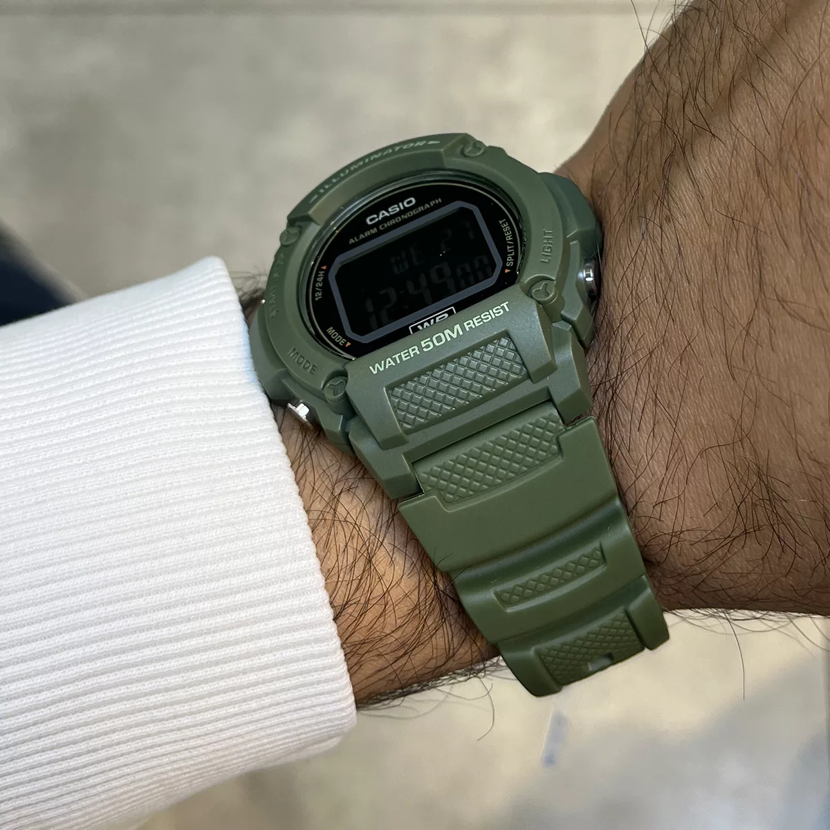 ساعت مچی کاسیو CASIO W-219HC-3BV