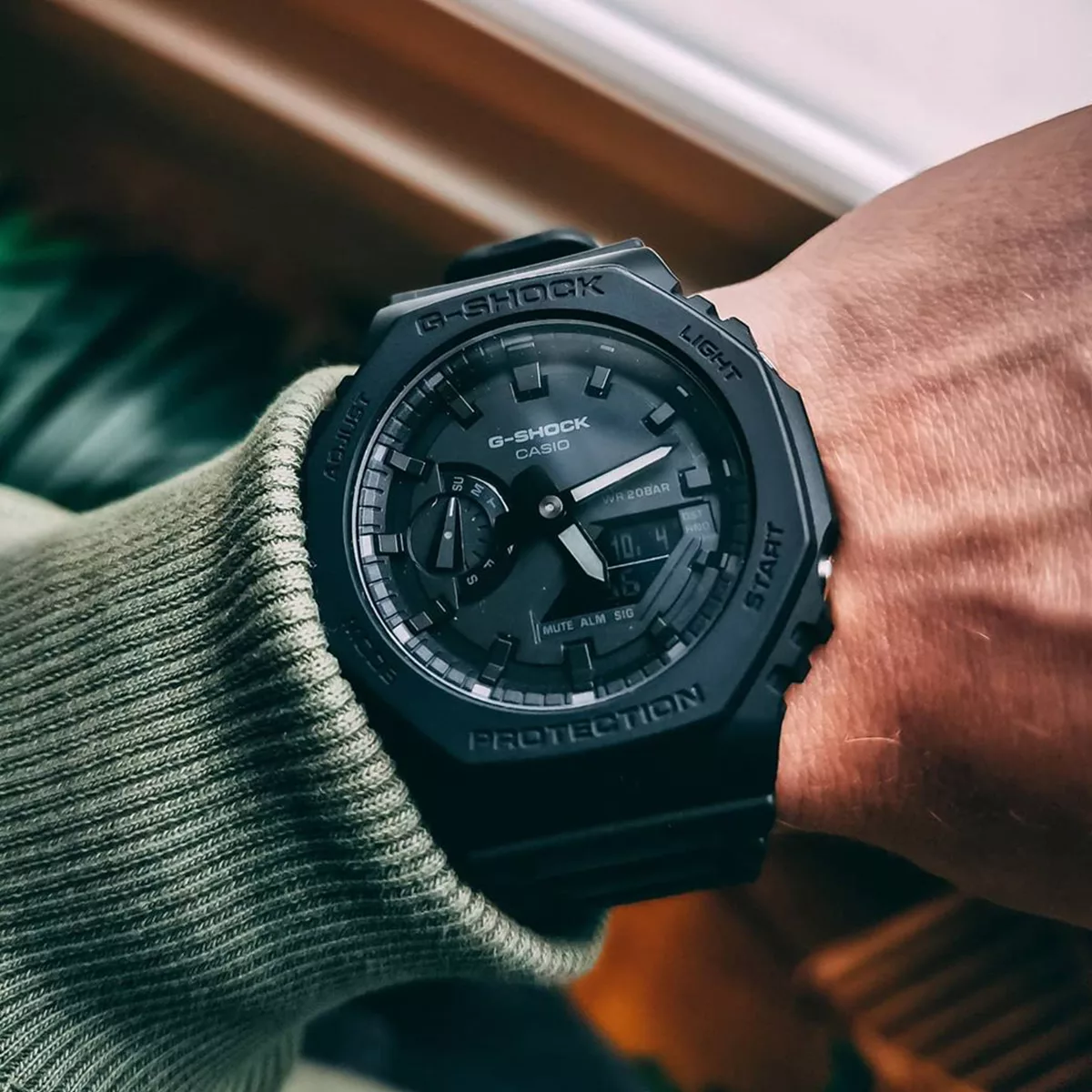 ساعت مچی کاسیو جیشاک CASIO G-SHOCK GA-2100-1A1