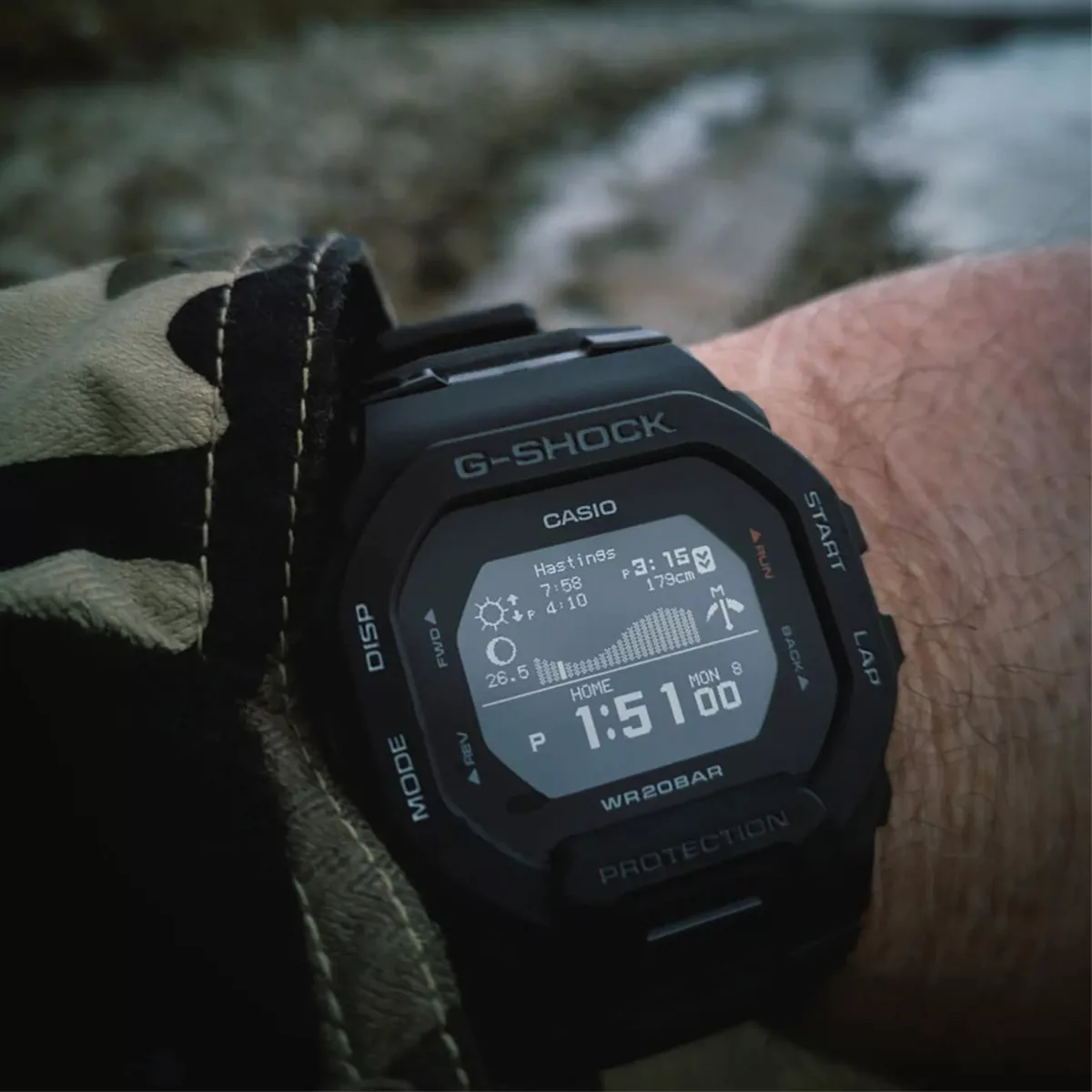 ساعت مچی کاسیو جیشاک CASIO G-SHOCK GBD-200-1DR