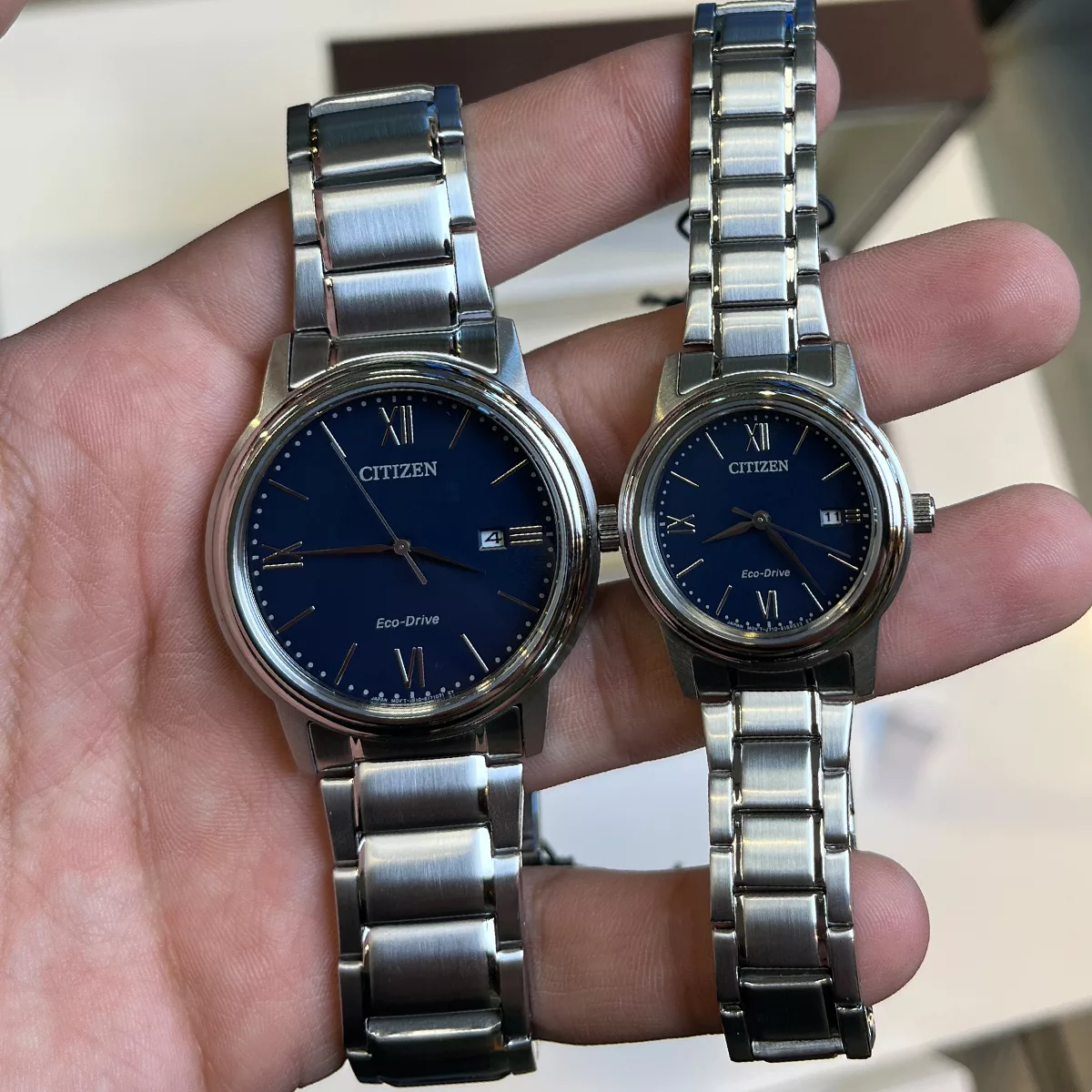 ساعت مچی ست سیتیزن AW1670-82L و CITIZEN FE1220-89L