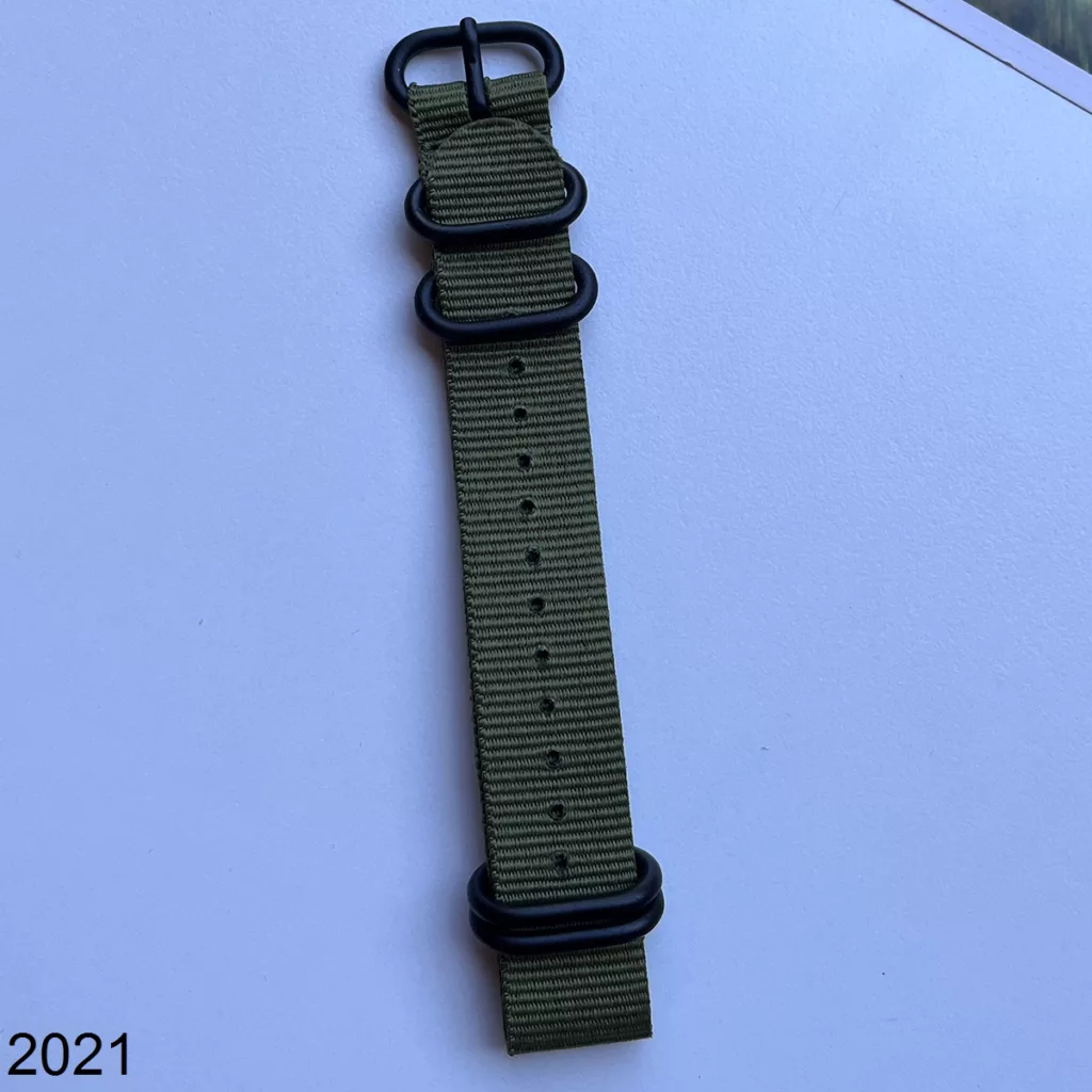 بند نیتو برزنتی سبز سایز 20mm کد 2021