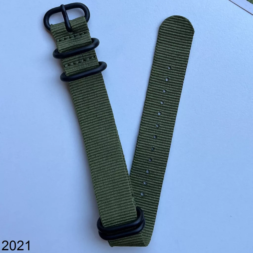 بند نیتو برزنتی سبز سایز 20mm کد 2021