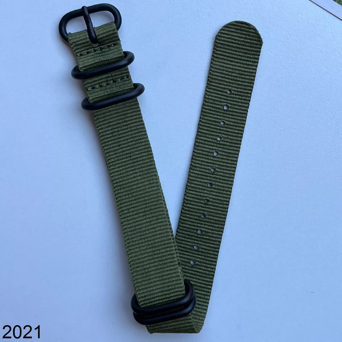 بند نیتو برزنتی سبز سایز 20mm کد 2021